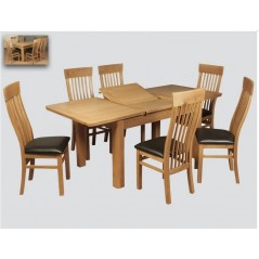 AM Treviso 140cm Bfly Dining Set